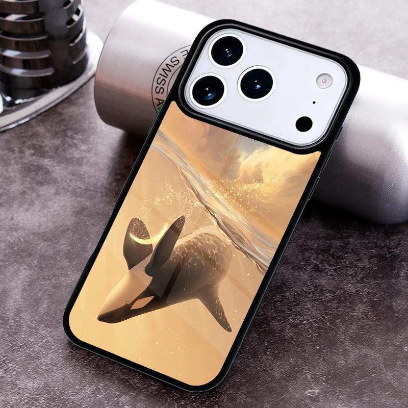 

Killer Whale Orca Phone Case for iPhone 17 16 15 Pro Max Air 14 13 12 11 Plus Shockproof Cover iPhone 11 Pro Max