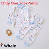 Childrens Cotton Pajama Set With Antibacterial Technology For Toddler Sleepwear