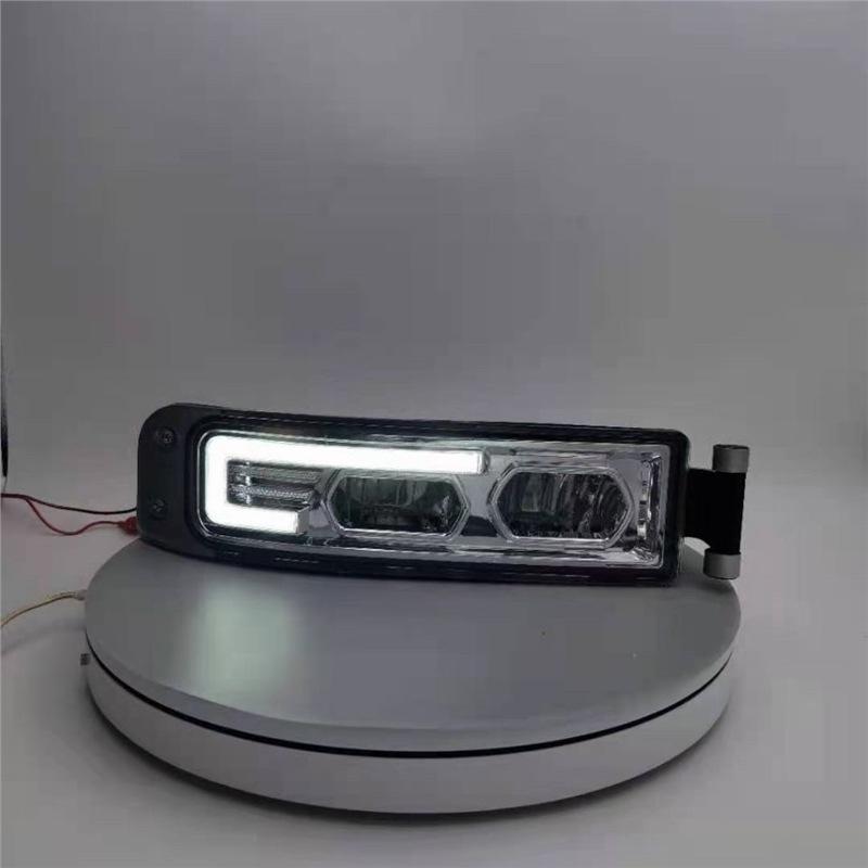 LED Headlights & Fog Lights Dual-Lens for Shacman Dump Truck & Howo TX Standard
