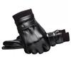 Winddichte Winter-Leder-Touchscreen-Handschuhe - Plus Samt, Rad- & Motorrad-Stile für Herren & Damen.