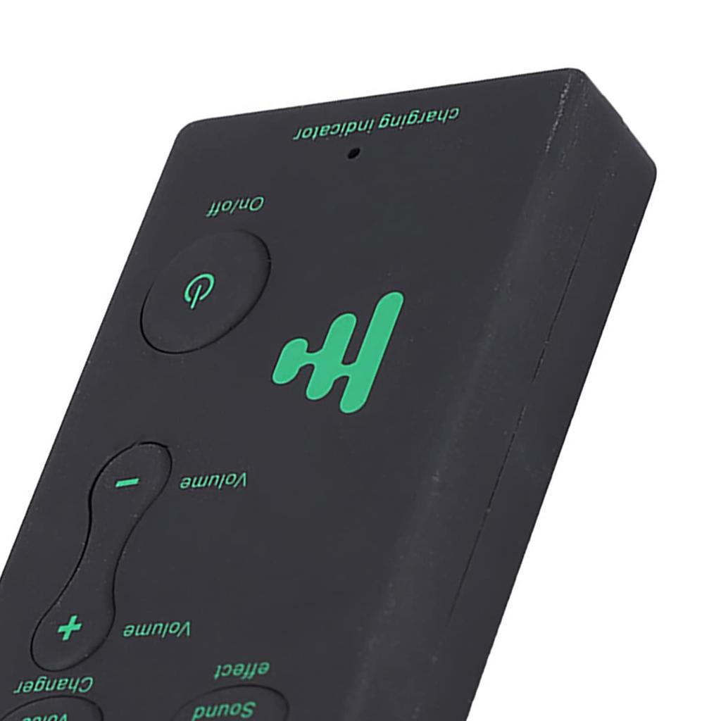 Portable Mini Voice Changer Sound Card for Live Streaming, Male To Female Voice Change with One Click, 4 Sound Effects