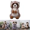 Cute Otter Sloth Raccoon Cartoon Plush Doll For Kids And Collectors