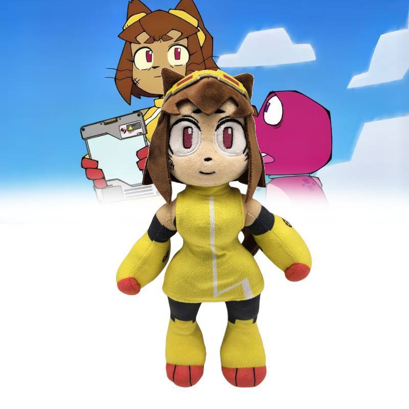 Peluche Gobbles Cartoon Gameoverse con Imbottitura Soffice per Decorazione Stanza dei Giochi