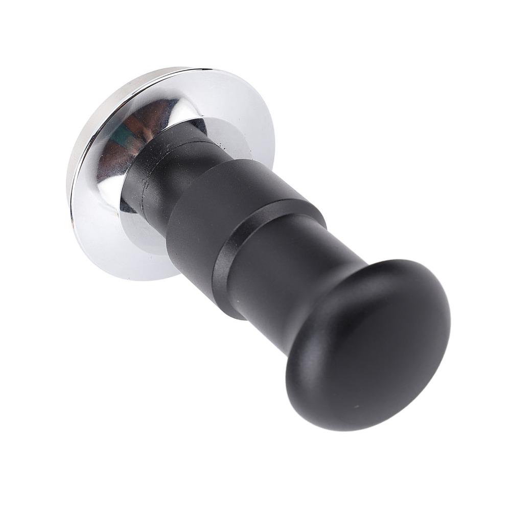 Spring Loaded Design Spring Loaded Tamper Stainless Steel Base Coffee Grounds Tamper For Home Use