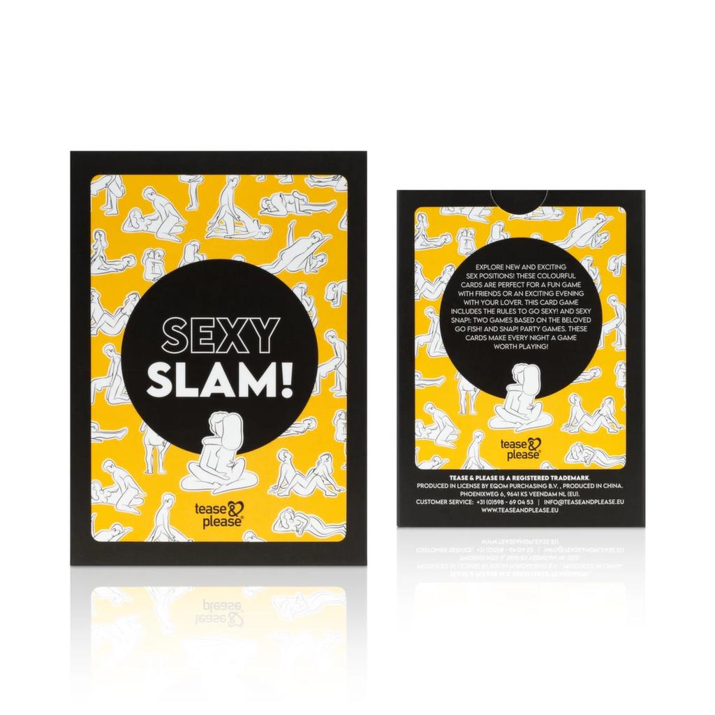 Tease & Please - Erotic Game for Couples with Sexy Slam Card Positions