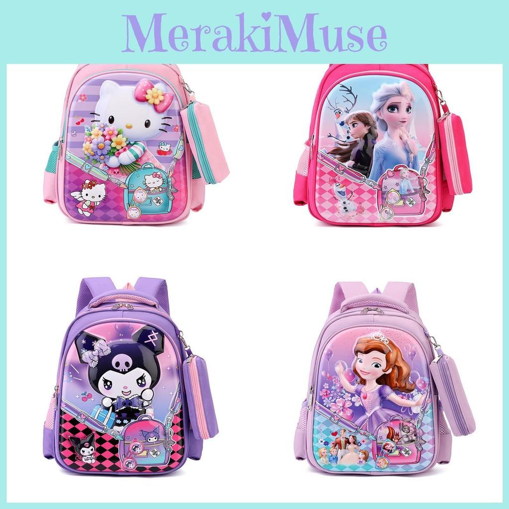 School Bag Cartoon Leisure Backpack For Students Young