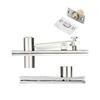 Steel Invisible turn Link For 360 Degree Movement Concealed Entry With Quiet Opening And Closing Mechanism