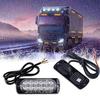 12LED Car Emergency Strobe Lights Truck Side Light 12V 24V Trailer Motorcycle Flashing Beacon Lamp Warning Police Lamps