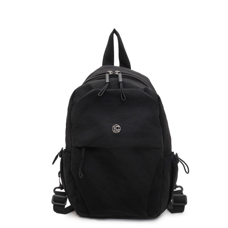 Backpack Simple Versatile Messenger Bag Men'S And Women'S Outdoor Travel Bag Light Commuter Student School Bag