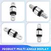 Rear Suspension Upper Arm Bushing 1420427-00-B for Tesla Model X/S Rubber Tie Rod Sleeve Replacement Auto Parts