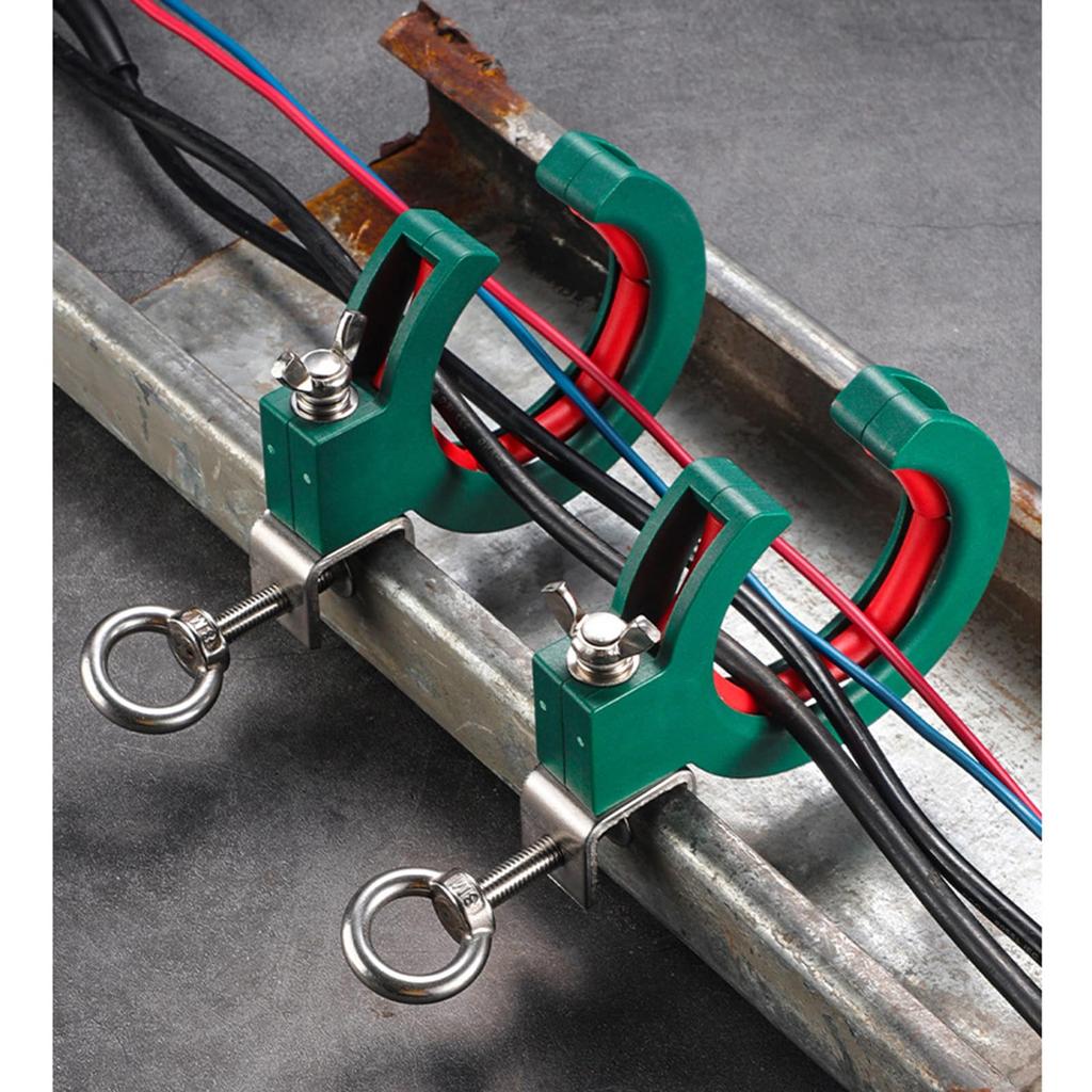 Heavy Duty Cable Guide Roller Adjustable Clamp Pulley Wiring Assistant Cable Tray Roller Wire Tray Pulling Threading Wire Pullin