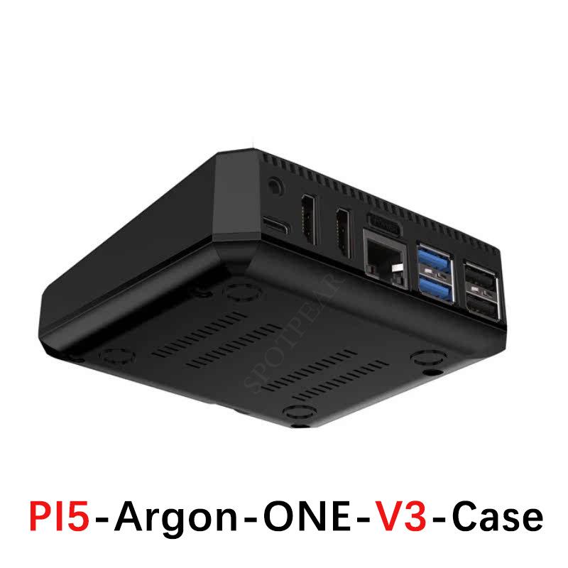Argon ONE V3 Case with Fan for Raspberry Pi 5, Infrared Compatible