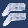 2Pcs Little Toe Fit Toe Toe Separate Protector Three-Hole Design Bunion Corrector  Bunion