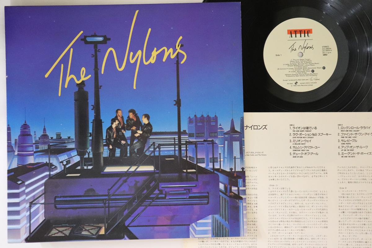 

LP Record NYLONS Nylons ALI28004 ATTIC 1985 Japan Rock Used