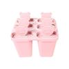 H&K Store 6-slot Ice Cream Lolly Mold DIY Maker Mould Tray Pan Kitchen Tool with Lid