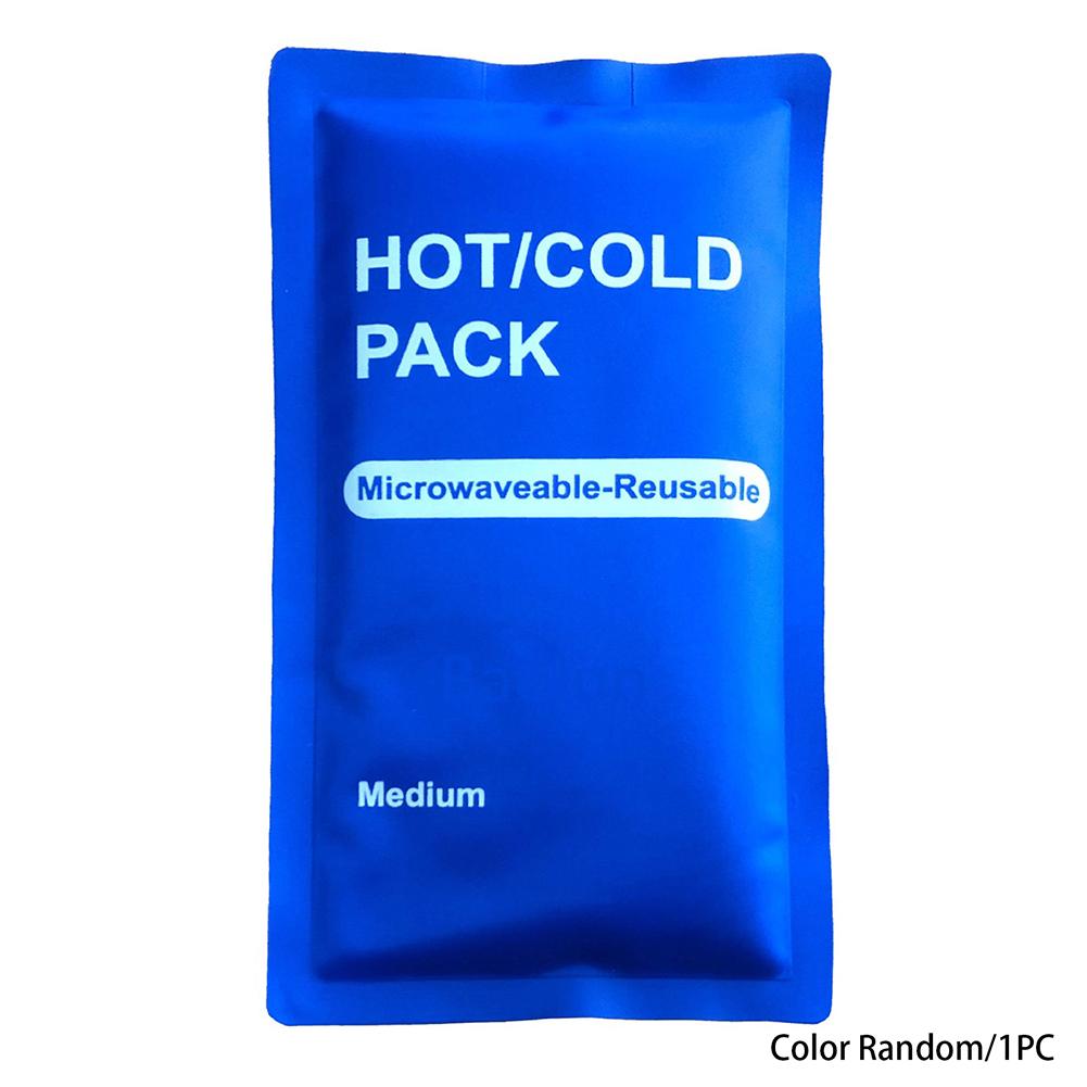 Reusable Hot Cold Therapy Pack Gel Pad Ice Cooling Heating Emergency Pain Relief Sport Compress Microwaveable Ice