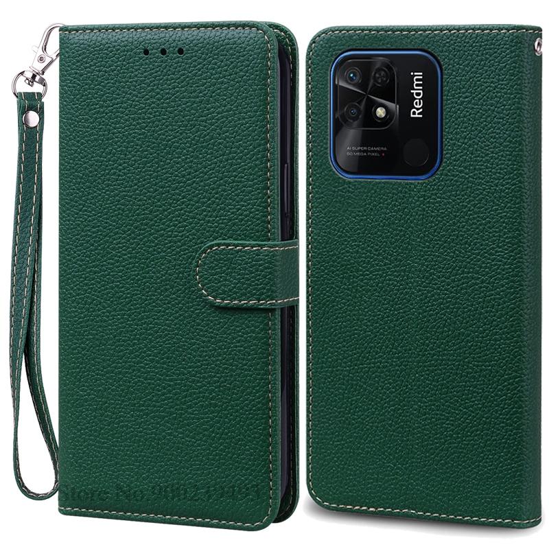 Pouzdro Redmi10C Pro Xiaomi Redmi 10C Pouzdro Měkké Kožené Peněženkové Odklápěcí Pouzdro Pro Redmi 10C Pouzdro 10 C Knižní Kryty na Telefon Coque Fundas