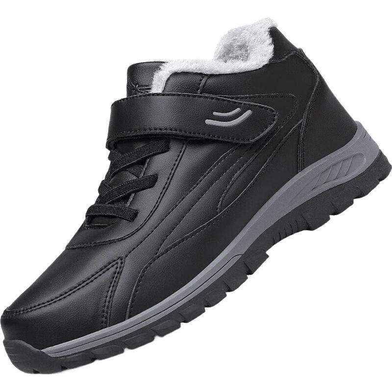 Red Dragonfly Men s Fleece-Lined Winter Comfort Shoes 41