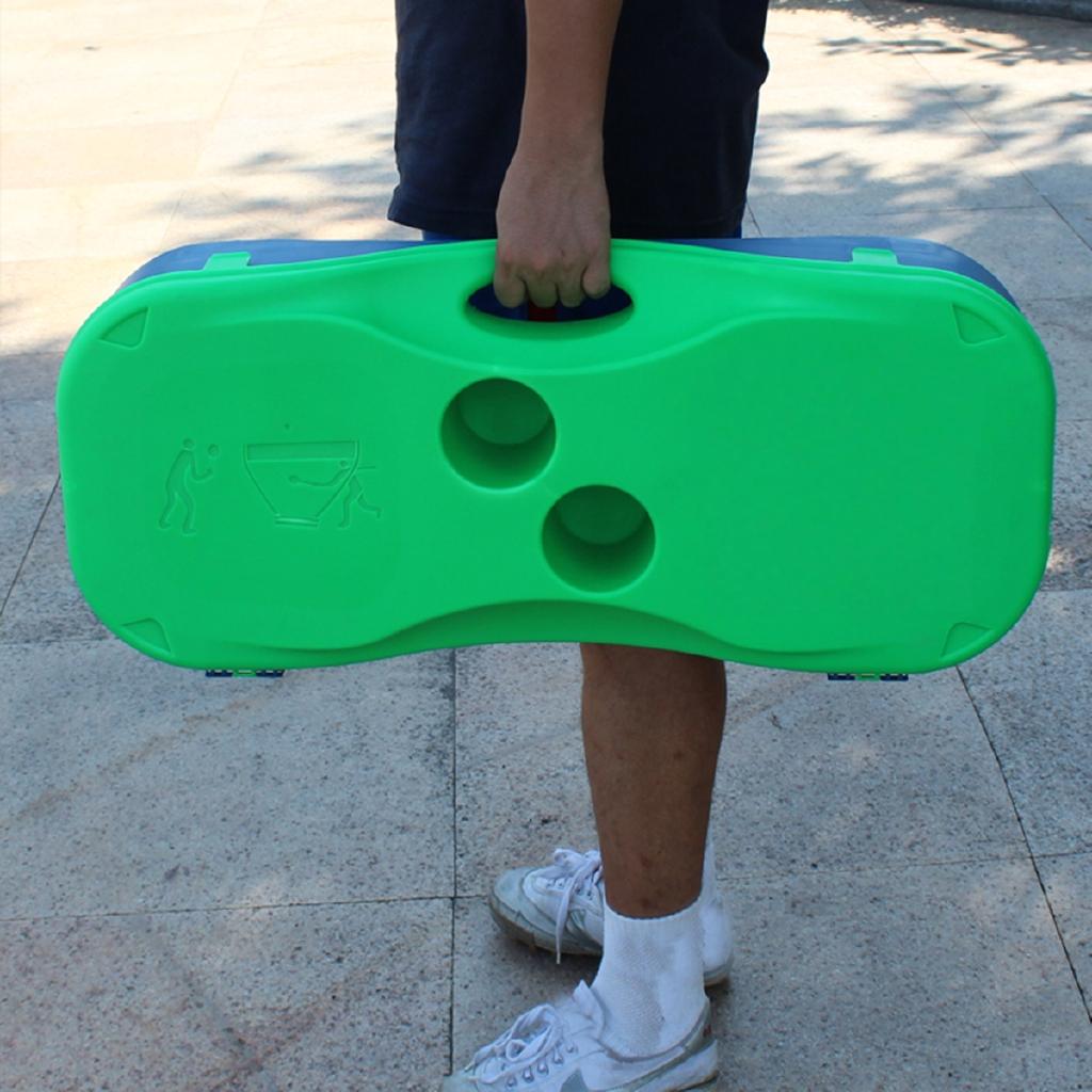 3-in-1 Outdoor Portable Badminton Set Tennis Volleyball Net with Stand Battledore 280X160cm