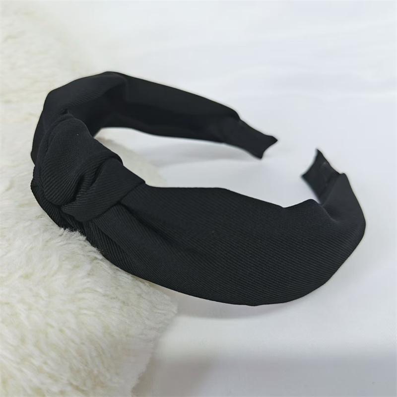 1/4pcs Chic Leopard Print Headband with Center Knot Solid Twill Cloth Women's Fashion Hair Accessory Girls Stylish Hairband