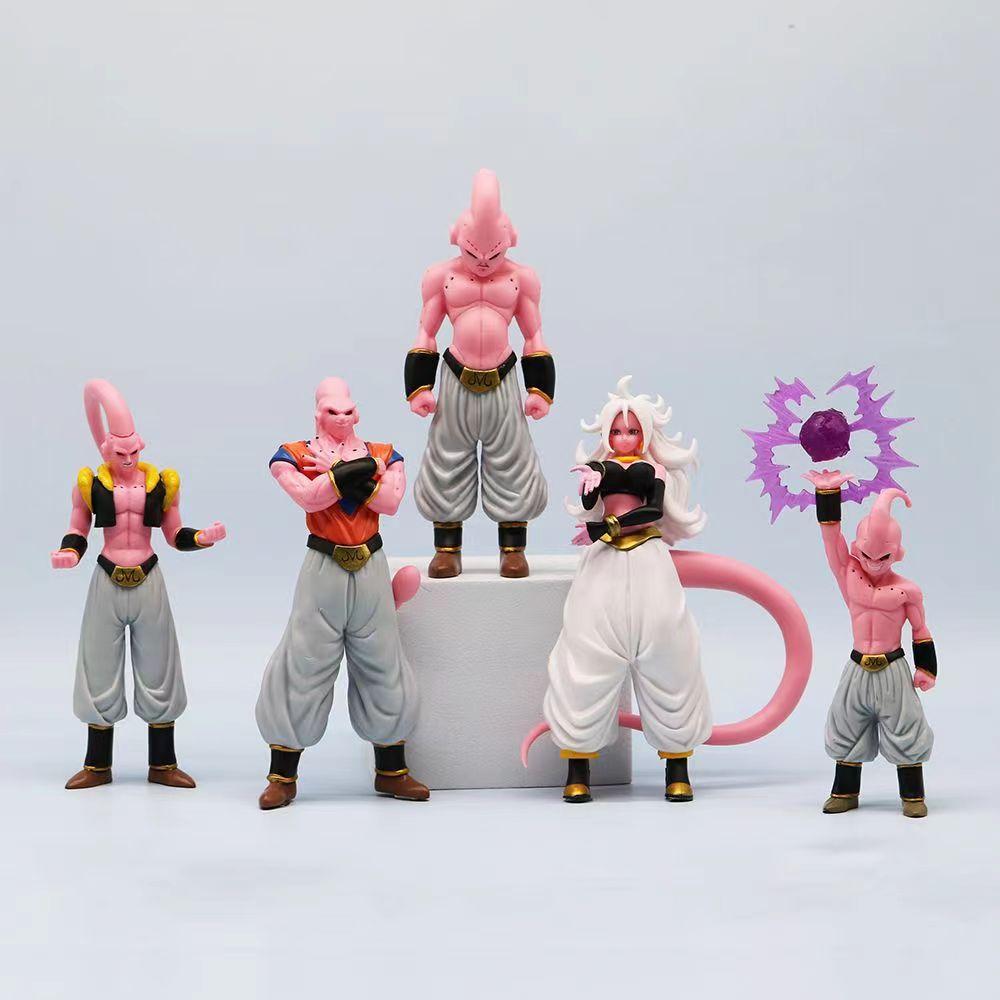 8pcs/set  Drogan Boll Z Majin Buu Figure Super Buu Figurine Action Figures Collection Model Toys For Children Christmas Gifts