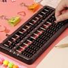 Black Blue Pink Calculation Bead Plastic Calculation Rack Counting Abacus  Intelligence Development