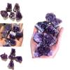 Quarz Amethyst Natur Geode Druzy Kristallhaufen Heilungs Exemplar Dekor