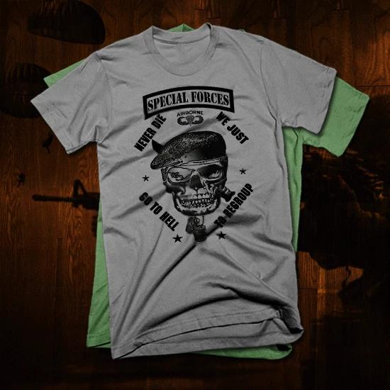 Army Special Forces Ranger T-Shirt Iraq Afghan War Military Sniper Combat Vet 3XL