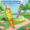 Luminous Whistling Twisted Swinging , Cartoon Swinging  Luminous Whistling, Howling Twisted Luminous  Toy, Twisted  Luminous Whistling Toy,