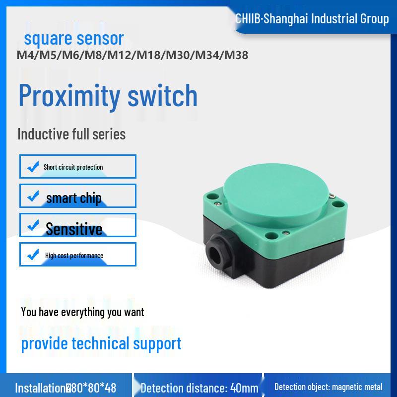 

Shanghai Proximity Switch LMF380 Inductive Sensor 2040A