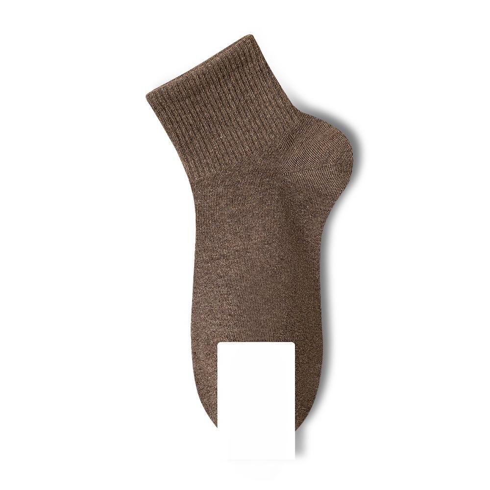 Ladies Autumn and Winter New Cotton Solid Color Boneless Tube Socks