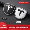 1 Stück Metall Auto Kofferraum Heck Schutz Emblem Abzeichen Kappen Für Model 3 2022 Y X S Cc3 Cybertruck 2021 Y Juguete Roadster Spule 4
