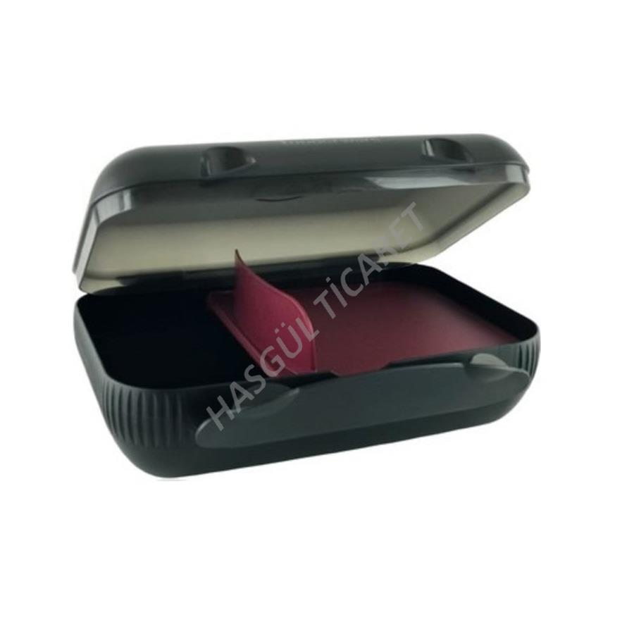 Tupperware LUNCH BOX WITH COMPARTMENT LARGE SANDWICH WALLET HSGL