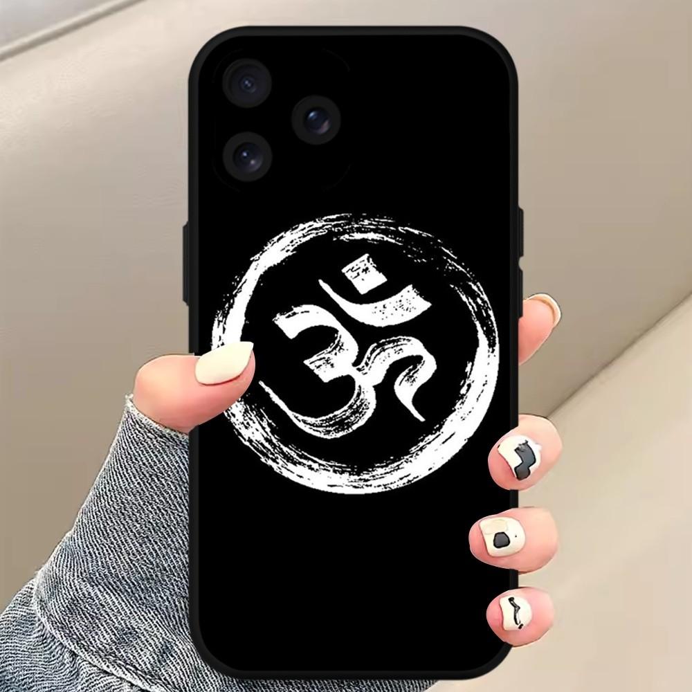 Pán Šiva Hinduistický Bůh Buddha Pouzdro na Telefon Pro iPhone Mini 11 12 13 14 15 Pro XS Max X Plus SE XR Černý Měkký Kryt