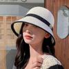 Dámský letní klobouk - Ochrana před sluncem & Módní korejský rybářský styl