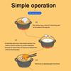 12PCS/Bag Disposable Soup Oil Absorbent Paper Food Grade Round Baking Oil Filter Paper Cooking Absorption Film Kitchen Supplies