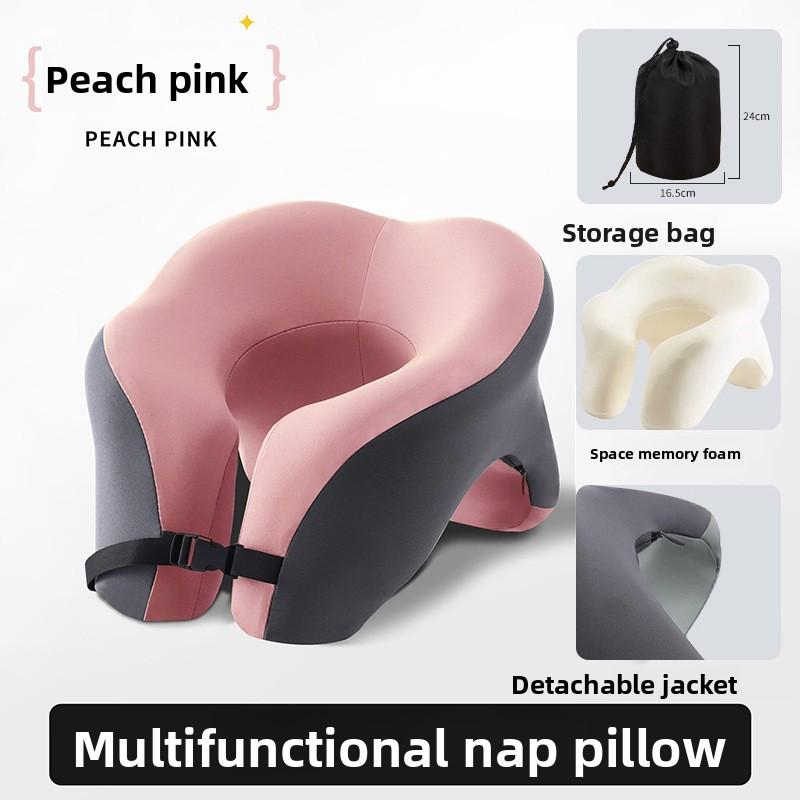 Travel U-Shaped PillowNeck and Cervical Spine Pillow Airplane Car Office Home Headrest Neck Support Sleeping Pillow Memory Foam