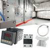 1pc REX-C100 Digital PID Temperature Controller With K Type Probe Sensor For Heating System Accessories