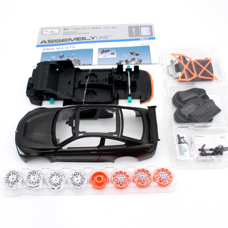 Maisto 1:24 BMW M4 GTS Montageversion Legierung Auto Modell Diecast Metall Spielzeugauto Modell Hohe Simulation Sammlung Kinderspielzeug Geschenk