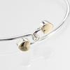 TIFFANY&Co. Double heart Bracelet Silver925/K18 yellow gold 8.53g Women Used