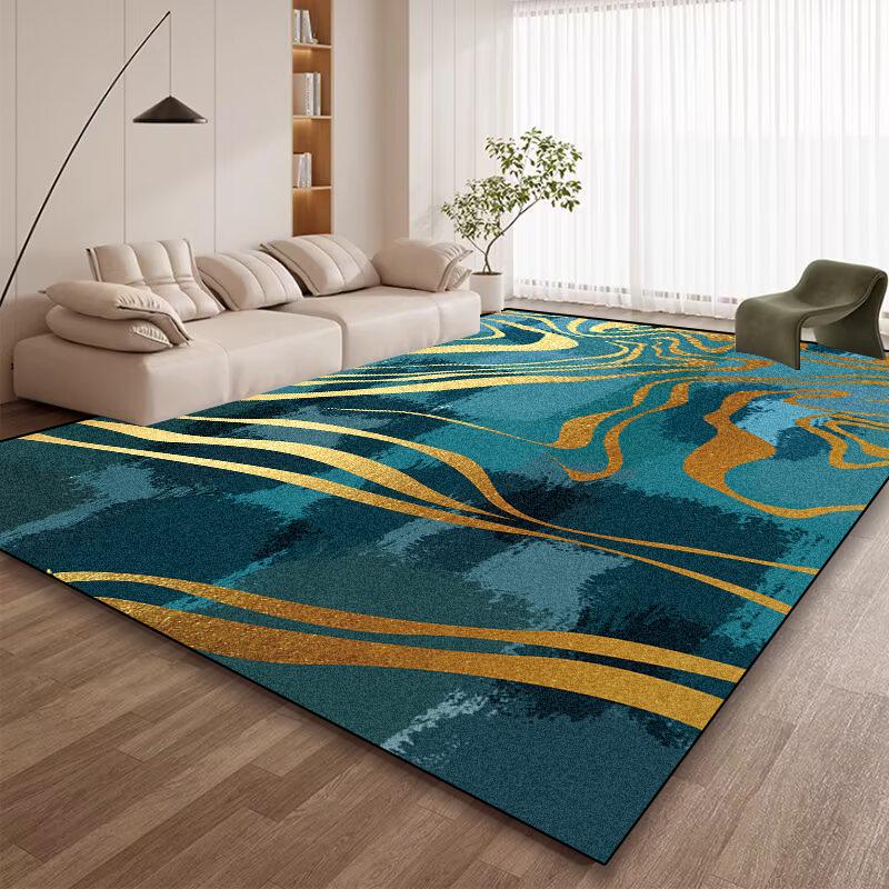 Nordic Luxury Carpet for Living Room Abstract Decoration Home Sofa Large Area Rugs Fashion Coffee Tables Washable Soft Floor Mat