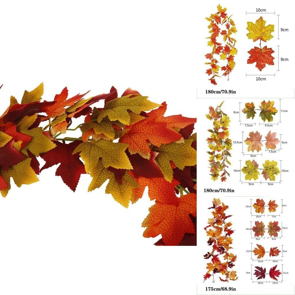 Wunderschöne und lebensechte künstliche Ahornblätter zur Heimdekoration