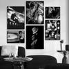 Black And White Music Men Wall Art Bedroom Decoration Ballet Girls Affiche Murale Canvas Painting Teenager Room Decoration HB001
