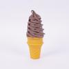 Simulation Ice Cream Cone Prop: Crispy Sweet Cone Model for Night Market Stall or Dessert Decor