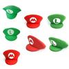 High-quality Super Mario And Luigi Cosplay Hats Perfect For Halloween And Parties