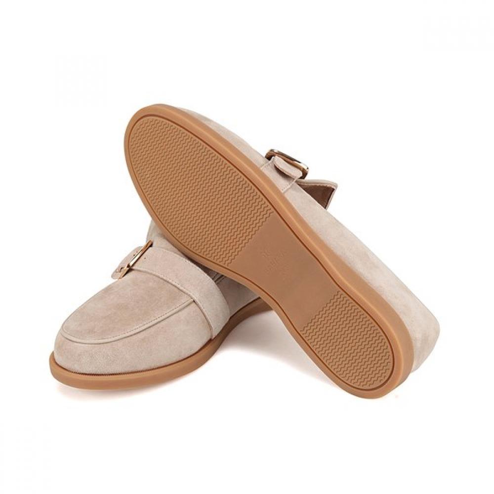 BARBARA Dámske semišové mokasíny s prackou Bbi539be