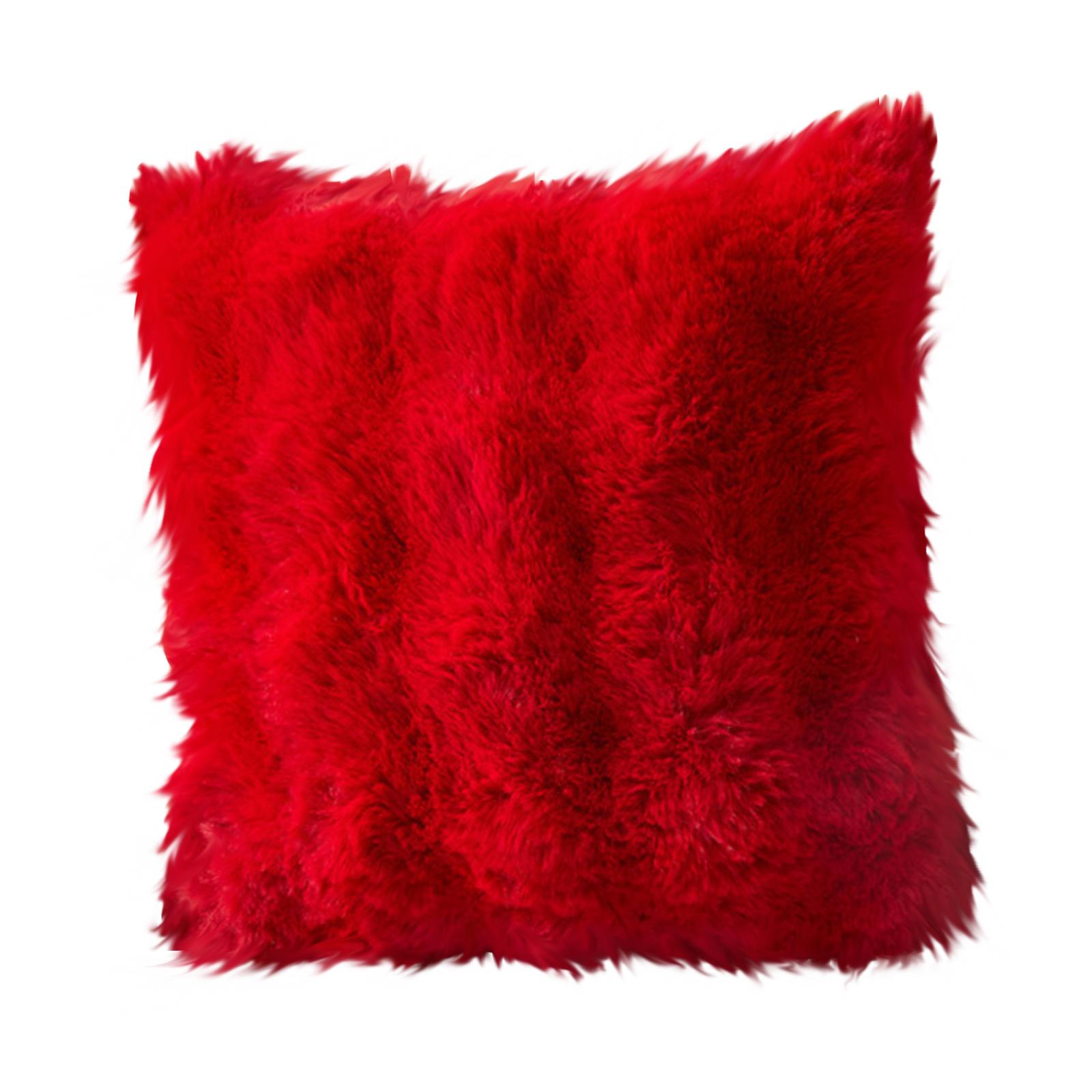 

Bubble Plush Pillowcase, Plush Pillowcase For Sofa, Bedroom, Living Room, Backrest, Lumbar Pillow One Size червоний