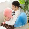 Plush Whale Soft Toy Stuffed Soft Plushie Sea Animals Whale Doll Huggable Ocean Plush Toy Bluepink 304565Cm