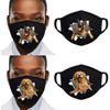 Unisex  Windproof Reusable Pet Dog Print Mask