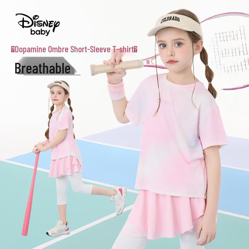 

Disney Girls Gradient Short Sleeve T-Shirt 110